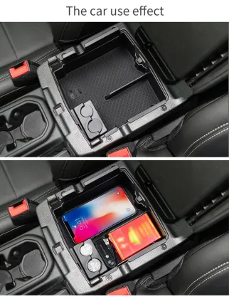 Car Central Storage Box for Jeep Wrangler JL 2018-2022 Armrest Console Box