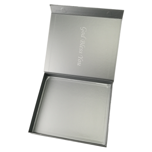 High-End Cosmetic Hot Foiled Book Gift Paper Box