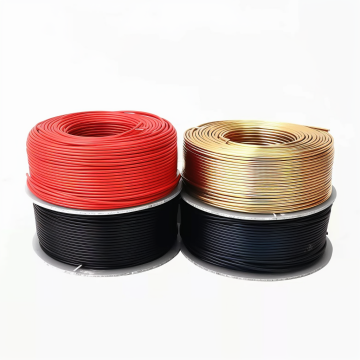 CE Certified 15 Feet 10AWG 1500V DC PV Solar Cable for Home Roof Installation