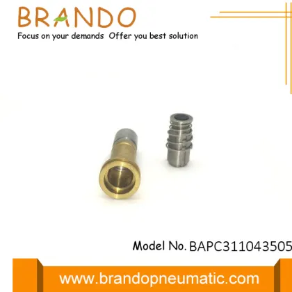Copper Yellow Solenoid Valve Stem Diameter Is 43.5mm