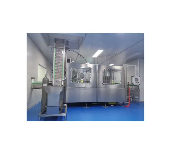 8 Heads Three-in-One Carbonated Drinks and Juice Filling Machine