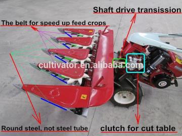 Best selling wheat and soybean handle reaper drivened by walking tractor