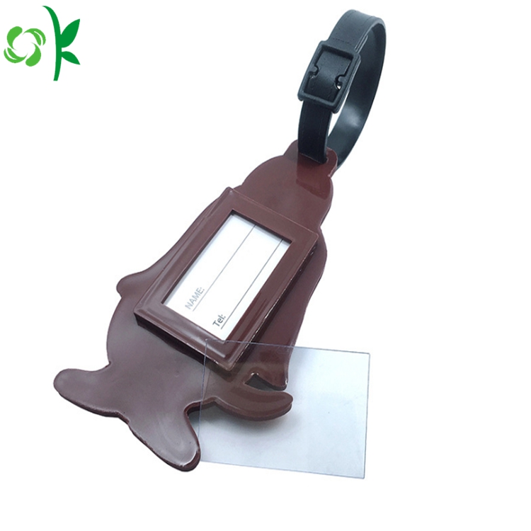 New Decoration Waterproof PVC Luggage Tag for Sale