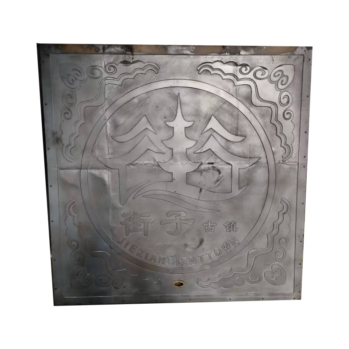 C250 custom ductile iron manhole cover