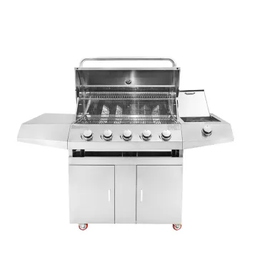 Outdoor Kitchen Bbq Island Barbecue Grill Design for Balcony