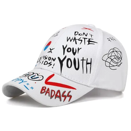 Printed baseball caps and Hats