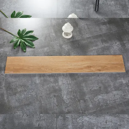 China Outdoor Wood Tiles Glazed Porcelain 150x800 Wall and Floor Ceramics