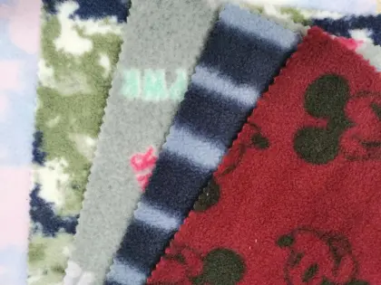 FDY Polar Fleece anti pill polar fleece fabric