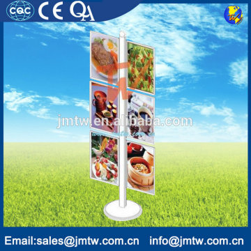 Hot Sale Custom Design Metal A3 Stand Poster For Advertisement
