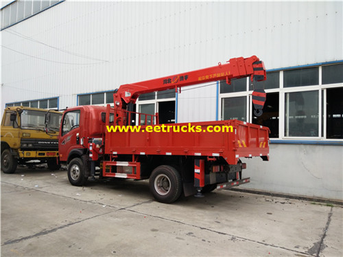 Sinotruk mini 3.5ton lori cranes