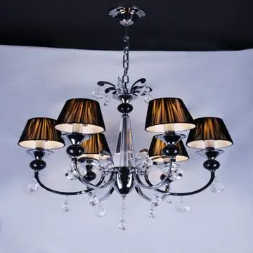 Chorme plated candle crystal chandeliers K9, pendant lighting