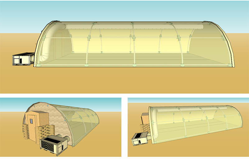 tent air conditioner installation