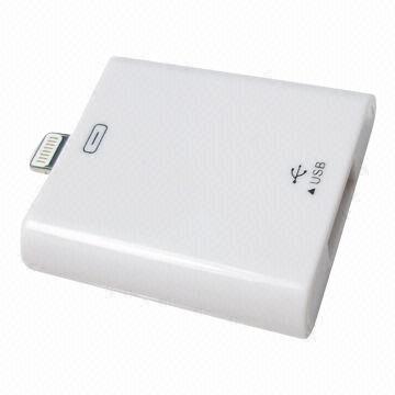 Card Reader and Connection Kit for iPad Mini, JPEG/RAW Supports Photos Format