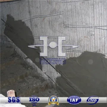 Plastering reinforced Steel wire rope mesh for earthwork