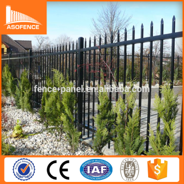 China AnPing wrought iron garrison fence , garrison style guard