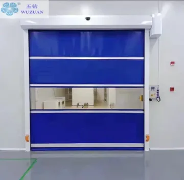 PVC High Speed Rolling Shutter Garage Door