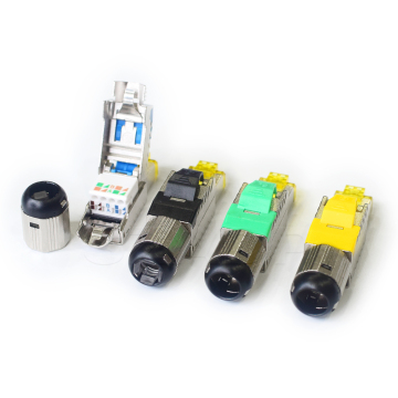 Shielded Ethernet Connectors and Termination Tools: CAT6 to CAT8 RJ45 Modular Plugs