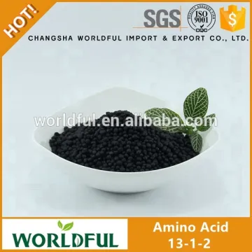 NPK organic slow release fertilizer, humic acid balls NPK 13-1-2 for agriculture use