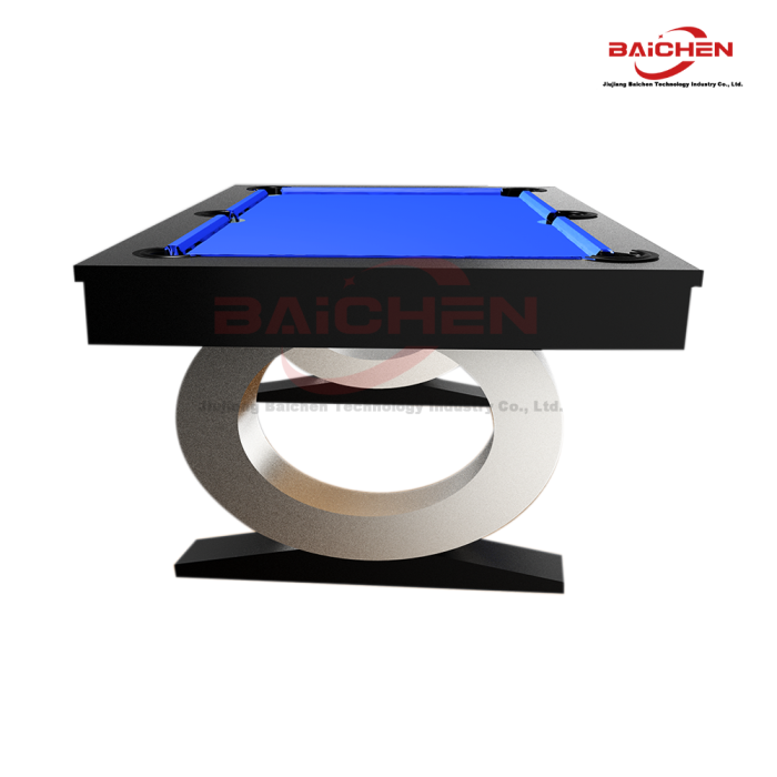 Metal Ayaklı Güçlü Destekli Bilardo Masası