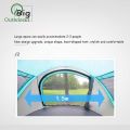 2 Person UV Protection Climbing Tent Outerlead 2-3 Person Portable Ship Type Beach Tent Factory