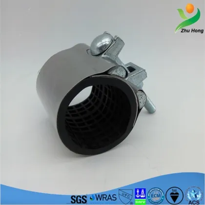 SJW-F subsea pipe repair clamps galvanize steel pipe types of coupling fabricated pipe clamps