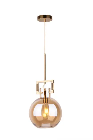 Creative modern gradient glass pendant lamp