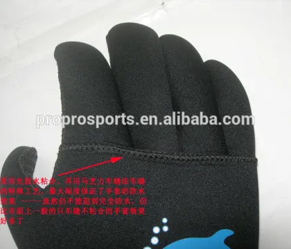 Professional 3mm thick diving gloves dive equipment snorkeling gear