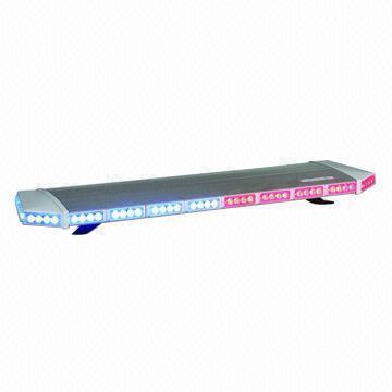Extra thin linear LED warning lightbar for police car, fire truck, EMS and ambulance