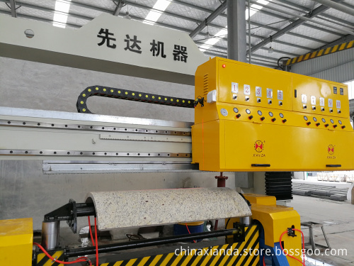 Xianda Stone Cutting Machine PLC Circular Slab Polishing Machine APM-350-2000-10