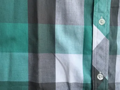 Short Sleeve Plaid Shirt