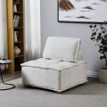 Compact Tofu-Block Leisure Chair
