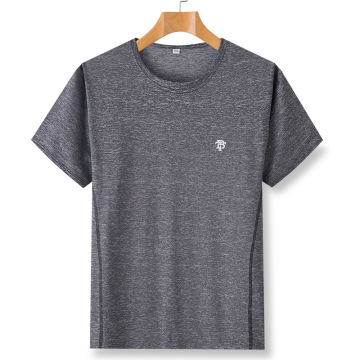 Men's Short Sleeve T-Shirt With Zipper