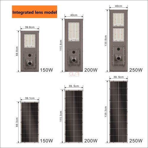 High-Efficiency All In One Solar Street Light