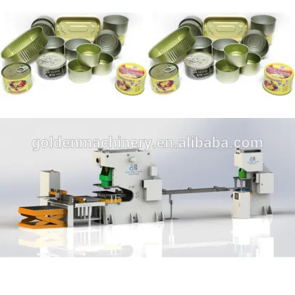 Automatic tuna fish tin can making machines