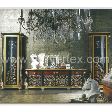 hot-sell  chromplated brass synthesis of woodcabinet