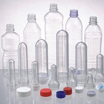 30 mm, 38 mm, 45 mm Nackendurchmesser PET -Flasche Vorformungen für reine Wasserflaschen in 6 g, 9 g, 18 g Gewichten