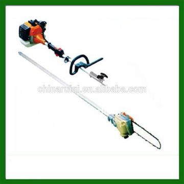 gas powered extendable long reach tree pole saw