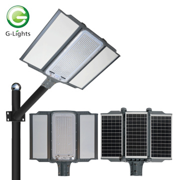 Luz de rua solar LED integrada à prova d&#39;água 200w 400w 600w