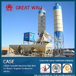 China Well-known Trademark HZS50 Concrete Batching Plant