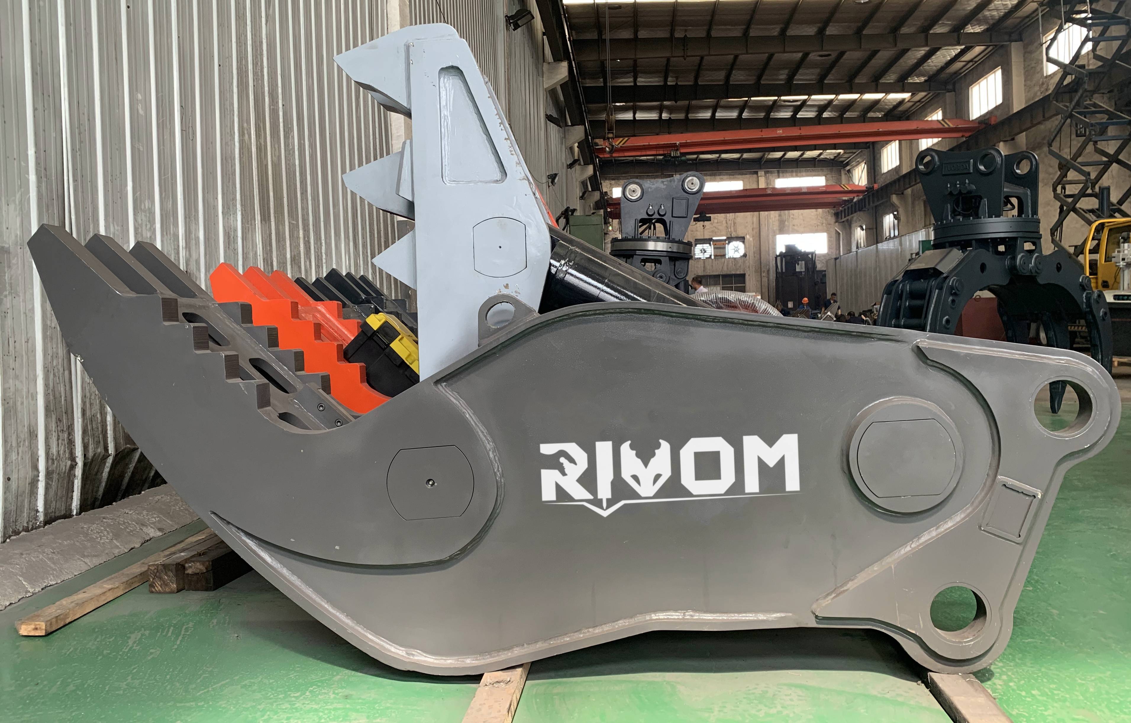 excavator demolition pulverizer RIVOM