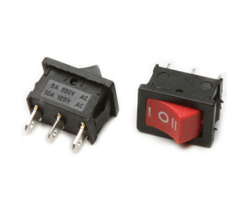 MRS-201 Snap-In Round Rocker Switch