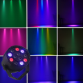 12W LED rgbw stage par luz