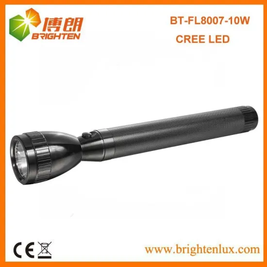 Factory Hot Sale Custom Made 3D Cell Battery Metal High Lumen Cree XML t6 L2 10W led Japan Flashlight