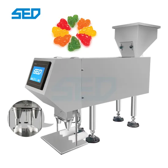 Chocolate Beans and Chewing Gum Counting Machine: Wide Range Application
