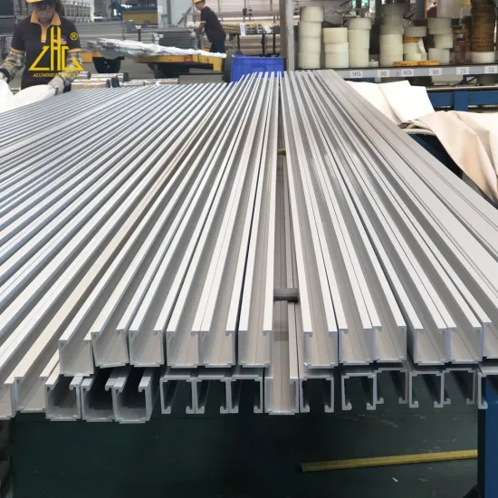 Domestic U Channel C Channel Aluminum Profile for Curtain Track Rail - Source Factory