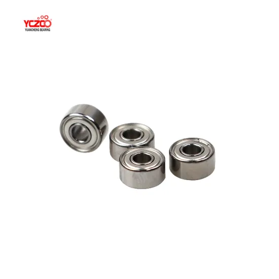 YCZCO Miniature Deep Groove Ball Bearing 693ZZ 3*8*4mm Chrome Steel for Motors