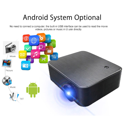 Portable 1080p Wireless Smart Office Teaching Projector