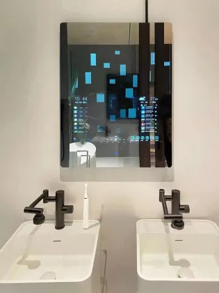 2022 New Touch LED Light Magic Mirror TV - Android Smart Mirror for Home, Hotel, Bathroom (32-50 Inches)