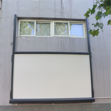 Electric Metal Roller Blind for Efficient Smoke Exhaust and Wind-resistant Ventilation