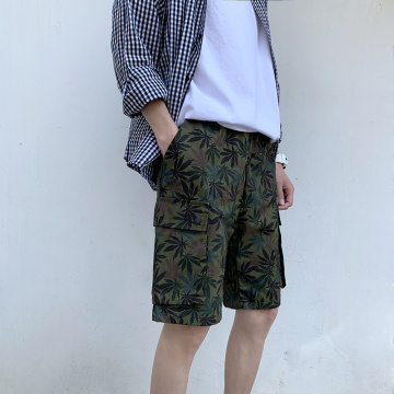Men's camouflage beach shorts